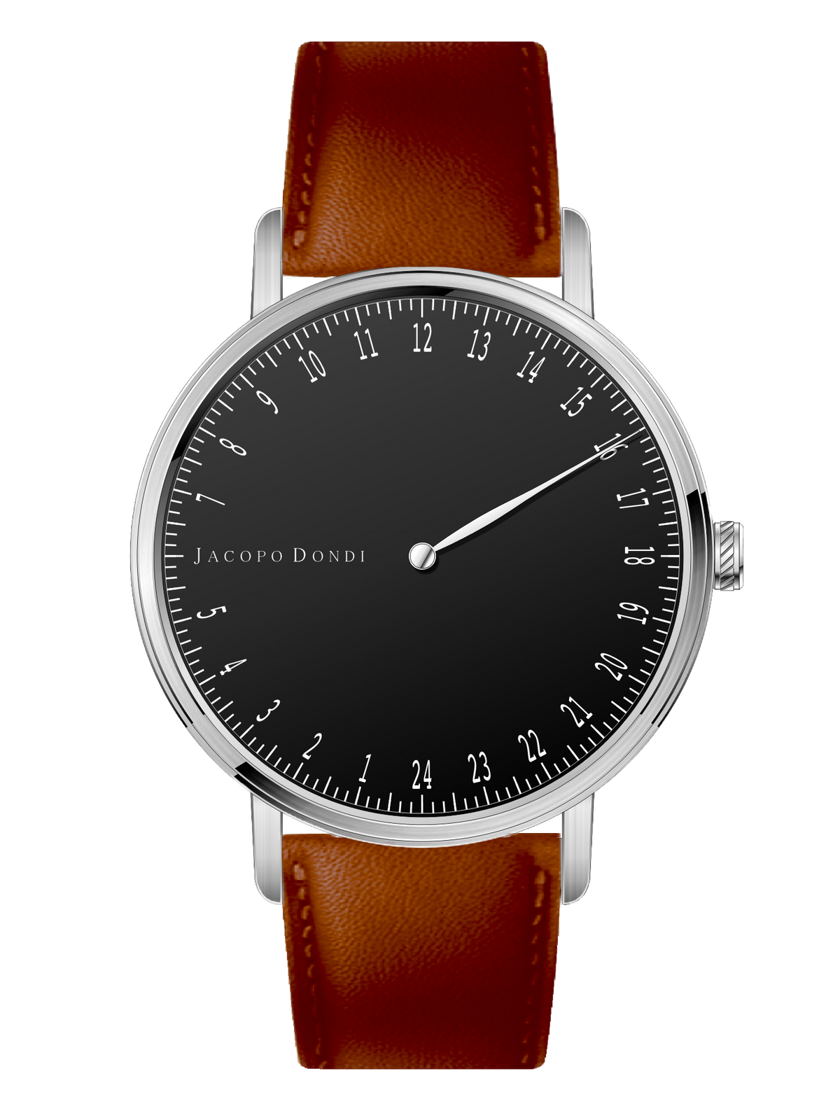 Black | Brown Leather